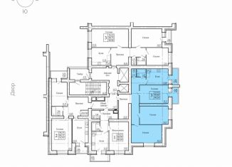 Продажа 3-ком. квартиры, 98.3 м2, Воронеж, переулок Здоровья, 90Г/1к1