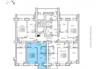 Продам 1-комнатную квартиру, 49.7 м2, Воронеж, переулок Здоровья, 90Г/1к1