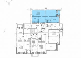 Продам трехкомнатную квартиру, 90.2 м2, Воронеж, переулок Здоровья, 90Г/1к1