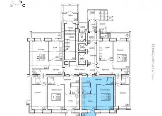 Продается 1-комнатная квартира, 49.7 м2, Воронеж, переулок Здоровья, 90Г/1к1