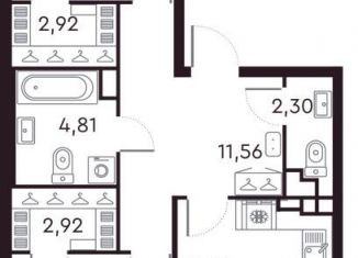 Продаю 2-комнатную квартиру, 84.4 м2, Санкт-Петербург, метро Крестовский остров, Петровский проспект, 22к2