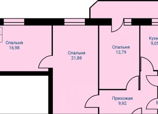 Продается 3-комнатная квартира, 74.1 м2, Первоуральск, улица Сакко и Ванцетти, 10