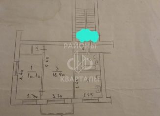 Продам двухкомнатную квартиру, 41.2 м2, Волгоград, Журавлинская улица, 12, Советский район