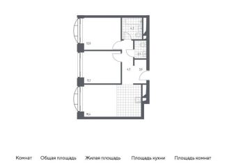 1-ком. квартира на продажу, 56.5 м2, Москва, Новоданиловская набережная, 8к2, метро Тульская