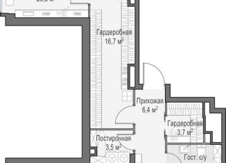 Продаю двухкомнатную квартиру, 135.2 м2, Москва, метро Беговая