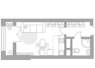 Продажа квартиры студии, 26.1 м2, Балашиха, ЖК Пехра, жилой комплекс Пехра, к1