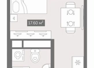 Продаю квартиру студию, 25.6 м2, деревня Новое Девяткино