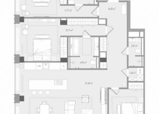 Продажа трехкомнатной квартиры, 148.1 м2, Москва, Садовая-Сухаревская улица, 14с1, Садовая-Сухаревская улица