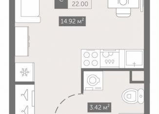 Продается квартира студия, 22 м2, Санкт-Петербург