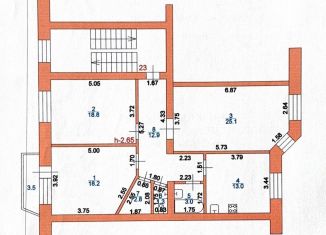Продаю 3-ком. квартиру, 95.1 м2, Ишим, улица Карла Маркса, 59А