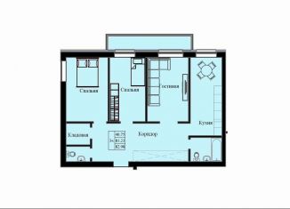 Продаю трехкомнатную квартиру, 83 м2, Красноярский край