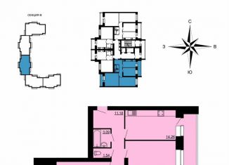 Продам 3-комнатную квартиру, 99.9 м2, Владимир, улица Родионовка, 4