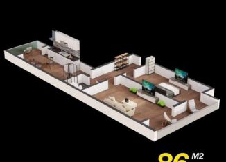 Продается 2-комнатная квартира, 86 м2, Махачкала, Хушетское шоссе, 5