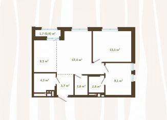 Продаю 3-ком. квартиру, 62.2 м2, Новокузнецк, улица Зорге, 17