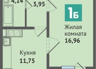 Продаю 1-комнатную квартиру, 40 м2, деревня Аркасы, Изумрудная улица, 1