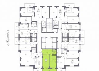 Продажа двухкомнатной квартиры, 51.1 м2, Ростов-на-Дону, Советский район