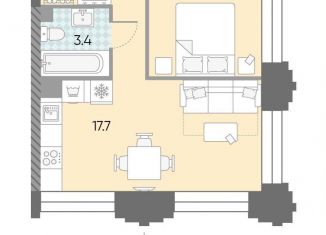 Продам 1-комнатную квартиру, 36.1 м2, Москва, метро ЗИЛ, ЖК Зиларт, 21/22