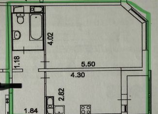 Продаю однокомнатную квартиру, 44.6 м2, Долгопрудный, проспект Ракетостроителей, 9к1, ЖК В Долгопрудном