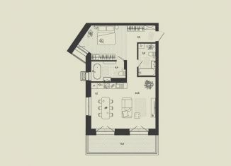 Продажа двухкомнатной квартиры, 71.5 м2, Удмуртия