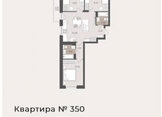 Продажа трехкомнатной квартиры, 72.3 м2, Калининград, Батальная улица, 65Б