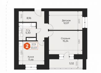 Продаю 2-ком. квартиру, 55.8 м2, Клинцы, улица Ворошилова, 35Т