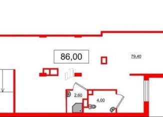 Сдам в аренду помещение свободного назначения, 86 м2, Санкт-Петербург, проспект Будённого, 21к1
