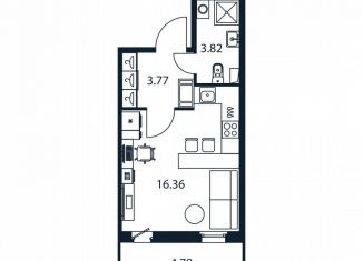 Продается квартира студия, 23.6 м2, Ярославль, Романовская улица, 9, ЖК Норские Резиденции