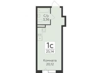 Продается квартира студия, 25.1 м2, Воронеж