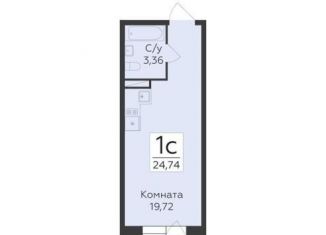 Квартира на продажу студия, 24.7 м2, Воронеж