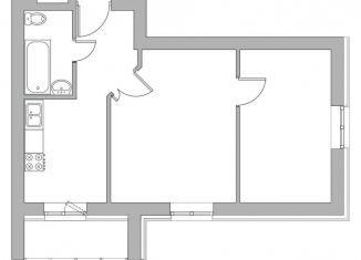 Продаю двухкомнатную квартиру, 47.2 м2, деревня Куюки, ЖК Новые Куюки, Молодёжная улица