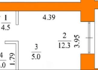 Квартира на продажу студия, 28.1 м2, Благовещенск, улица Островского, 116
