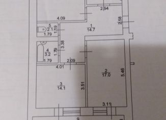 Продам трехкомнатную квартиру, 80 м2, поселок городского типа Алексеевское, улица Гагарина, 37