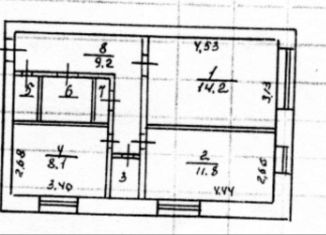 Продажа 2-ком. квартиры, 51.4 м2, посёлок Ключи, улица XXIII Партсъезда, 13