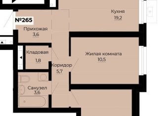 Продаю 2-комнатную квартиру, 58.4 м2, Екатеринбург, ЖК Ольховский Парк