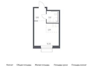 Продается квартира студия, 22.3 м2, поселение Кокошкино, жилой комплекс Новое Внуково, к29