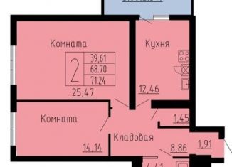 Продаю 2-комнатную квартиру, 72 м2, Самара, Пролетарская улица, 150, ЖК Королёв