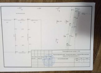 Продажа земельного участка, 10 сот., станица Фастовецкая, Промышленный переулок, 21