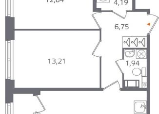 Продажа двухкомнатной квартиры, 56.7 м2, Санкт-Петербург, муниципальный округ Финляндский