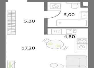 Продажа квартиры студии, 32.3 м2, Москва, Огородный проезд, 4с1, метро Бутырская