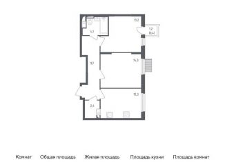 Продажа 2-комнатной квартиры, 55.7 м2, Мытищи, улица Стрельбище Динамо, 10