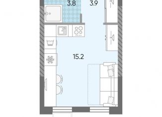 Продаю квартиру студию, 22.9 м2, Москва, метро Солнцево, жилой комплекс Лучи, к15