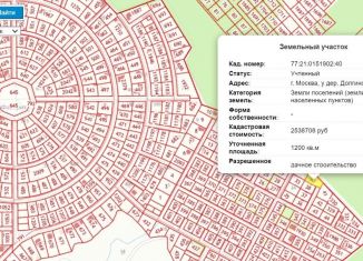 Продается земельный участок, 12 сот., поселение Новофёдоровское