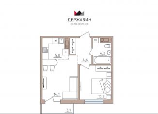 Продается 2-ком. квартира, 41.5 м2, Карелия, улица Луначарского, 32