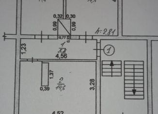 Продаю двухкомнатную квартиру, 45.8 м2, посёлок Ромоданово, Южная улица, 4