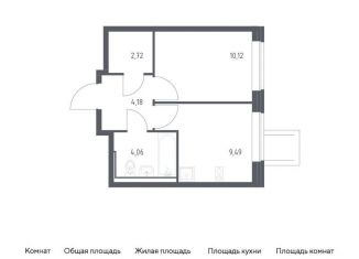 Продаю однокомнатную квартиру, 30.6 м2, Санкт-Петербург, метро Рыбацкое