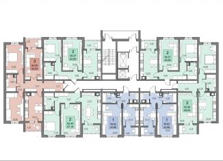 Продается 2-комнатная квартира, 64.3 м2, Саратов, улица имени Н.В. Кузнецова, 1, Кировский район