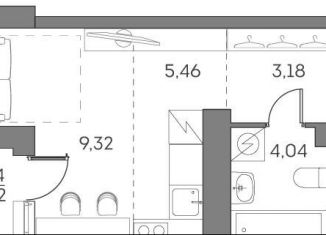 Квартира на продажу студия, 22.8 м2, Москва, метро Стахановская, Рязанский проспект, 2с27