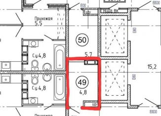 Продаю помещение свободного назначения, 5.1 м2, Ставрополь, Российский проспект, 15к2, микрорайон № 35