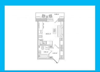 Продажа квартиры студии, 25.9 м2, Санкт-Петербург, ЖК Приневский, Русановская улица, 18к8
