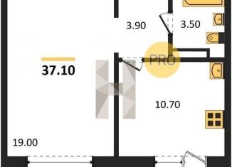 Продается 1-ком. квартира, 37.1 м2, Новосибирская область